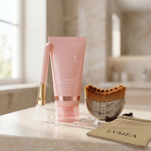 LYMEA Overnight Glow Ritual - Masque collagène effet peau lisse au réveil